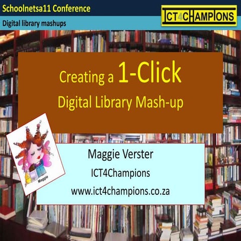 Organise your life and create frameworks with a digital library (schoolnetsa11)