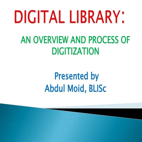 Digital library | PPTX | Search | Internet