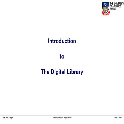 Library Proposal | PPT