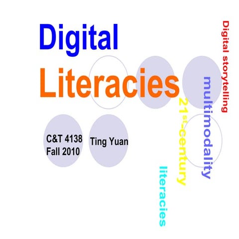 Digital literacies4138 oct13