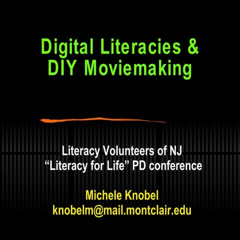 Digital literacies apr2010