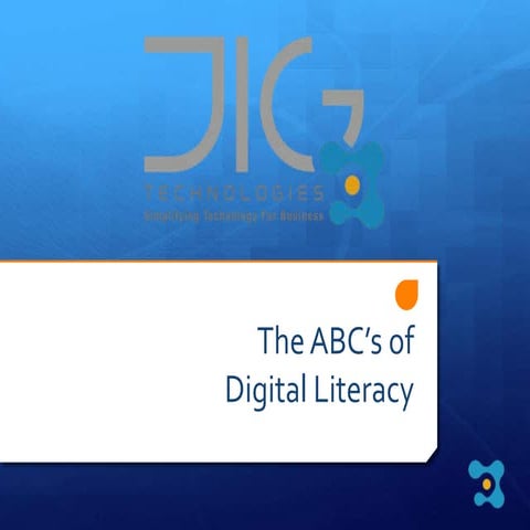 The ABC's of Digital Literacy