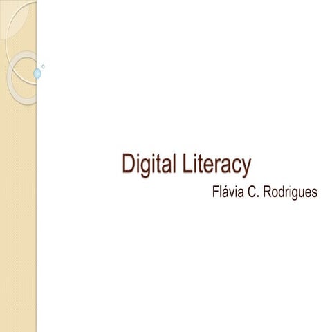 Digital literacy