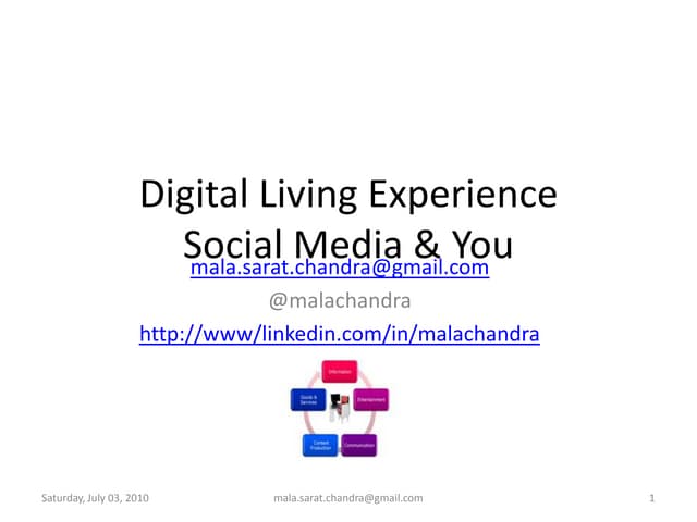 Social Media and You! Introduction to Social Media Session 2