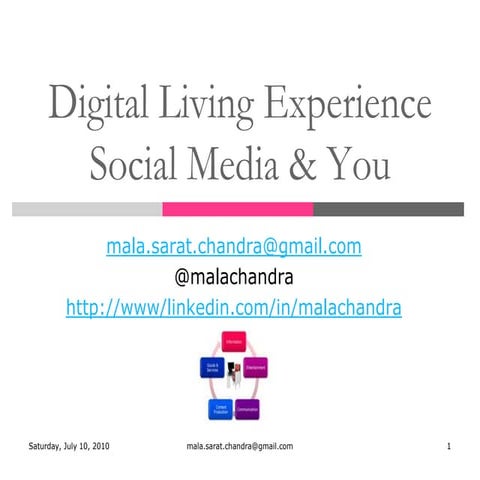 Digital living experience  session 3