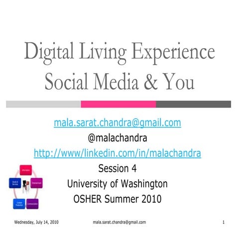 Digital living experience  session 4 v1