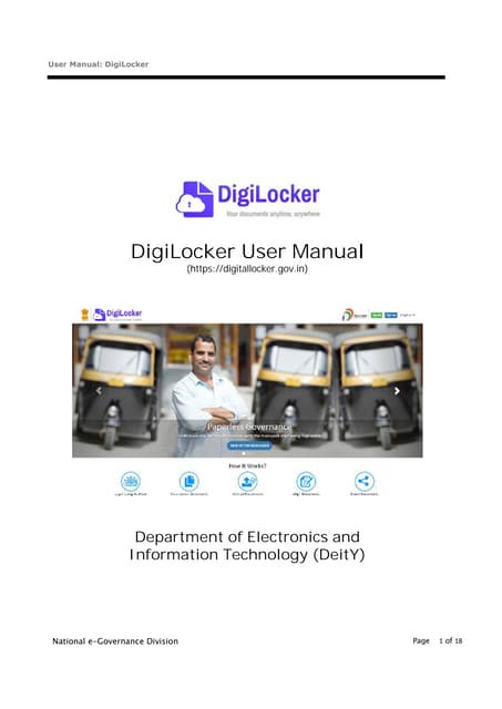 Digital Locker User Manual