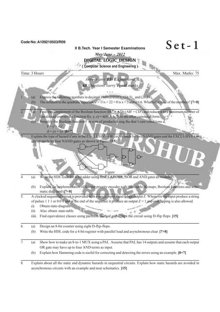 Digital logic design1