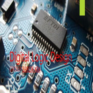 Digital logic design Multiplexer