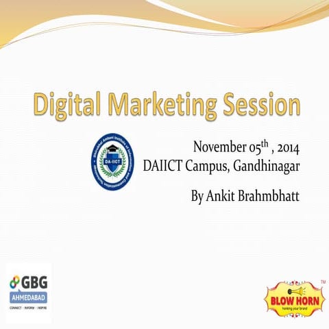 Digital Marketing with its Future 