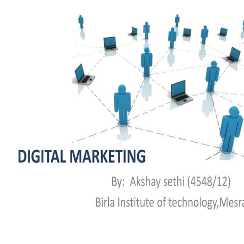 Digital marketing