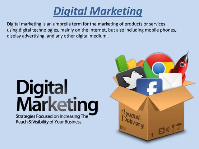 Digital marketing