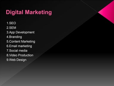 Digital marketing
