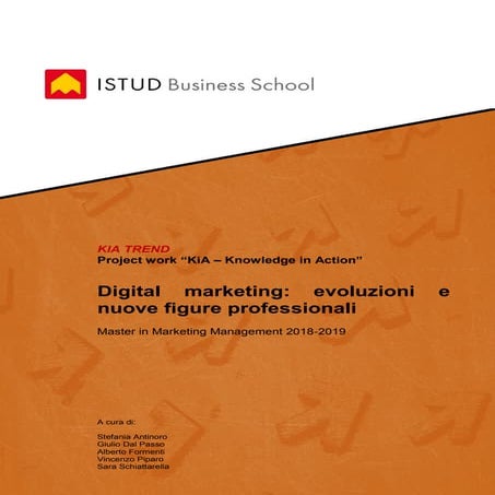 Digital marketing: evoluzioni e nuove figure professionali. Speciale Food Mar...