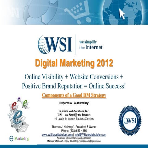 Digital Marketing 2012