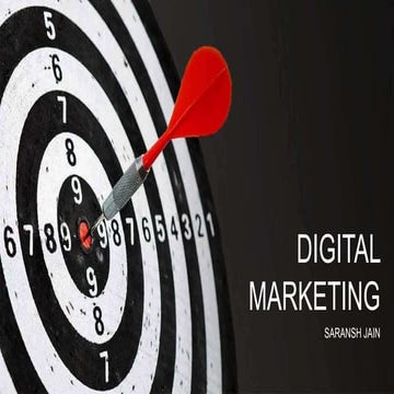 Digital marketing presentation - Overview, myths and facts