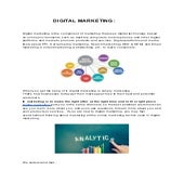 Digital marketing