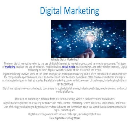 Comprehensive Guide to Modern Digital Marketing Strategies and Tools | PPTX