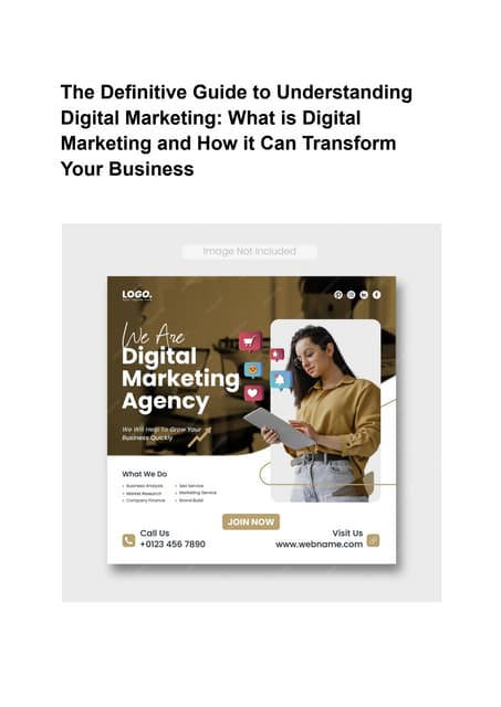 Digital Marketing Pdf Digital Marketing Pdf