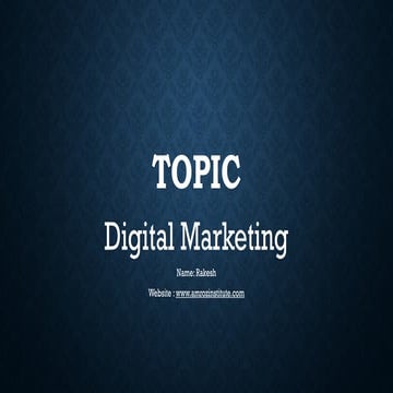 Why Digital Marketing is Essential for Modern Businesses.pptx