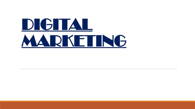 ""Mastering the Digital Marketing Art"""