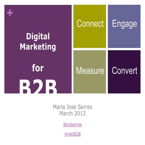 Digital marketing for B2B