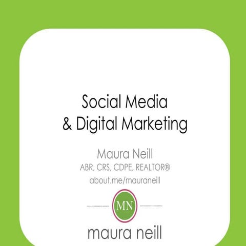 Social Media and Digital Marketing