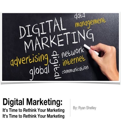 Digital marketing | It’s time to rethink your marketing 