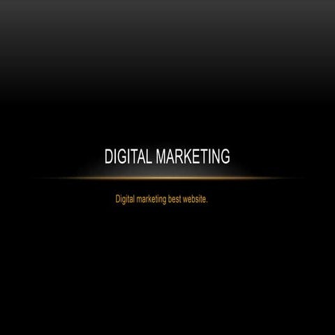 Digital Marketing 1 Pptx