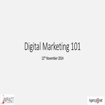 Digital marketing 101 v1.0