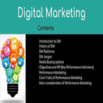 Digital marketing