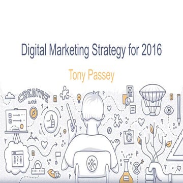 Digital Marketing for 2016