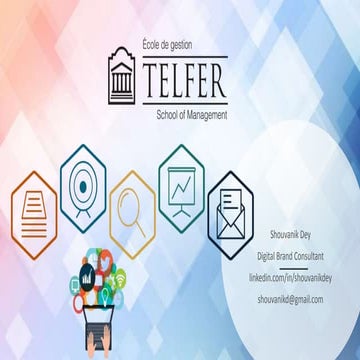 Digital Marketing Strategy for Telfer School of Management