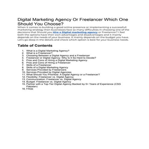 Digital Marketing Agency Or Freelancer Which One Should You Choose.docx