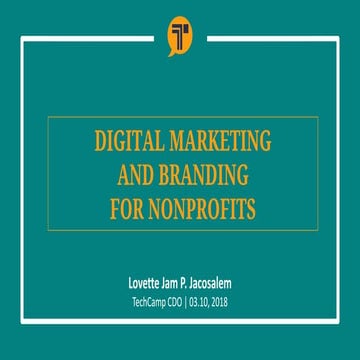 Digital Marketing and Branding for Nonprofits