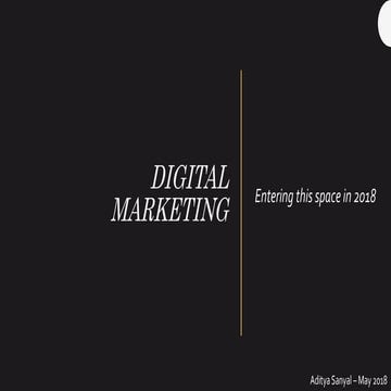 Digital marketing as a career in india