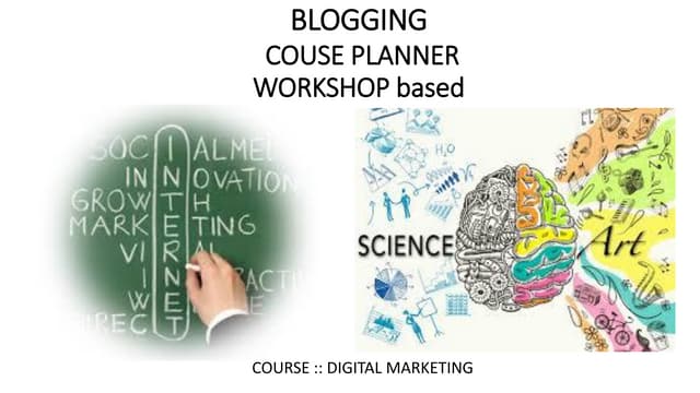Digital marketing  blogs   basics1_participants_workshop excersices