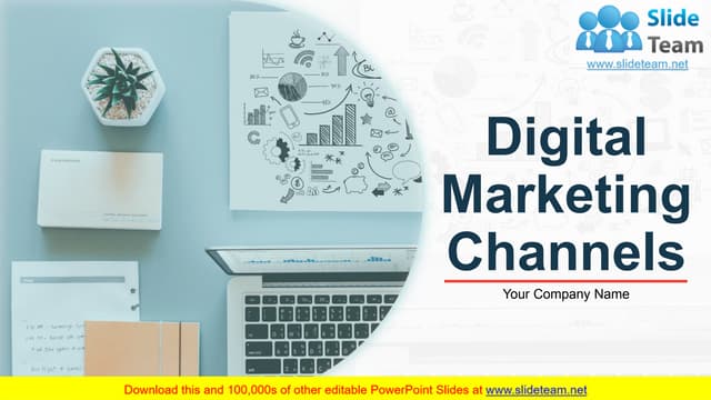 Digital Marketing Channels PowerPoint Presentation Slides