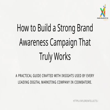 How to Build a Strong Brand Awareness Campaign That Truly Works