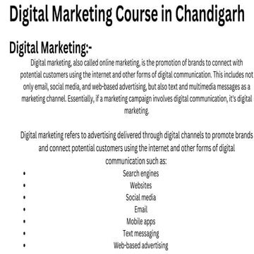 Digital Marketing Course in Chandigarh.pdf