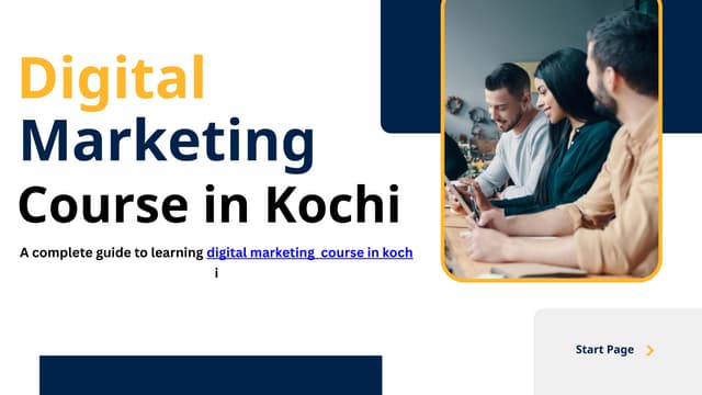 Complete Guide to Digital Marketing Course in Kochi (2025)