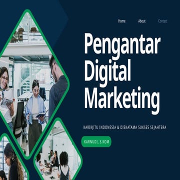 Digital Marketing Dasar Untuk Pemula Pptx