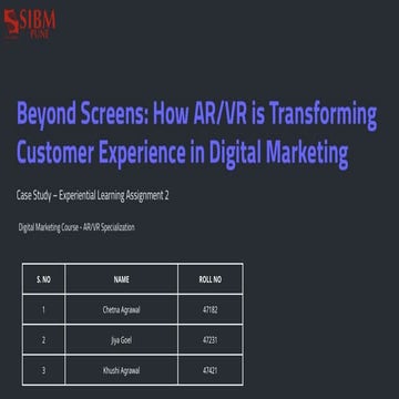 How AR & VR is transforming customer experience in Digital Marketing