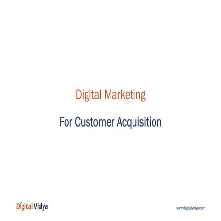 Digital Marketing for Lead Generation & Sales