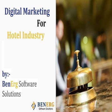 Digital marketing for hotel industry