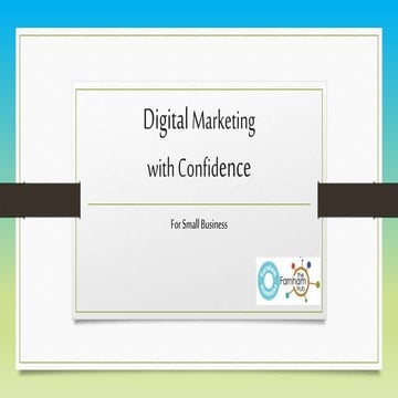 Digital Marketing For Small Businesses
