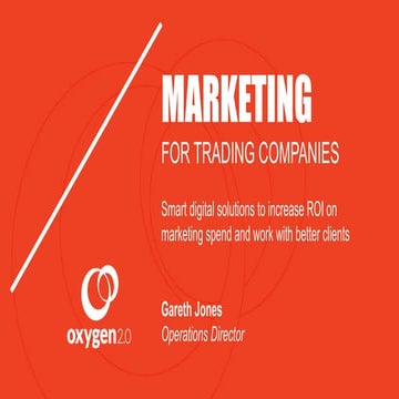 Digital Marketing for Trading Companies