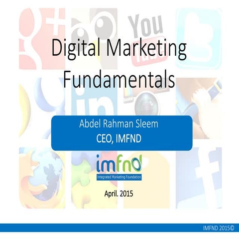 Digital marketing fundamentals 