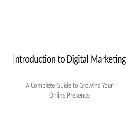 Digital Marketing Guide1 Pptx Pptx