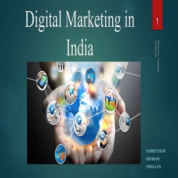 Digital marketing in india